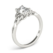 Eternal Cut Color Solitaire Emerald Diamond Engagement Ring â€” 10K/14K Gold & Platinum