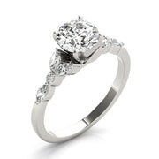 Devoted Engagement Ring Marquise Diamond Engagement Ring in 10K/14K gold and platinum with certified lab-grown or natural diamonds