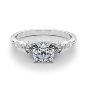 Devoted Engagement Ring Marquise Diamond Engagement Ring in 10K/14K gold and platinum with certified lab-grown or natural diamonds