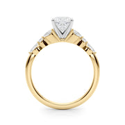 Devoted Engagement Ring Marquise Diamond Engagement Ring in 10K/14K gold and platinum with certified lab-grown or natural diamonds