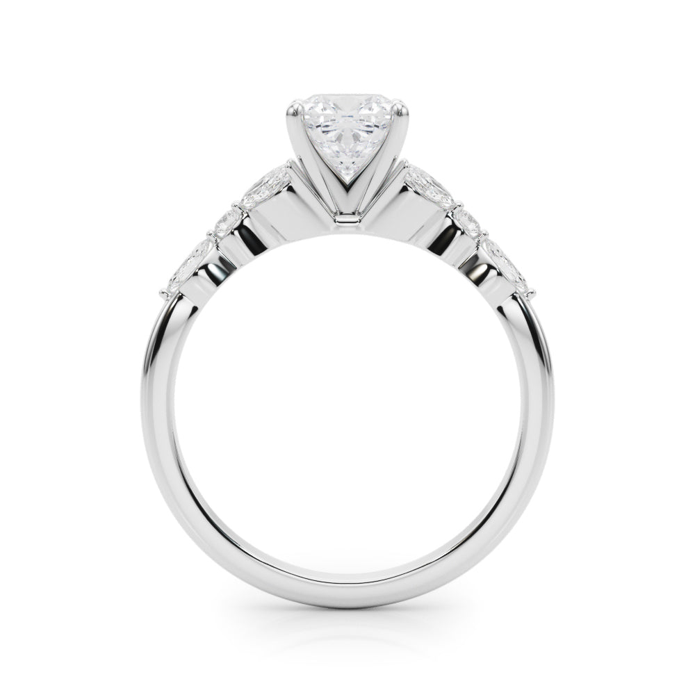 Devoted Engagement Ring Marquise Diamond Engagement Ring in 10K/14K gold and platinum with certified lab-grown or natural diamonds