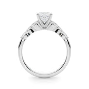Devoted Engagement Ring Marquise Diamond Engagement Ring in 10K/14K gold and platinum with certified lab-grown or natural diamonds