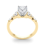 Devoted Engagement Ring Marquise Diamond Engagement Ring in 10K/14K gold and platinum with certified lab-grown or natural diamonds