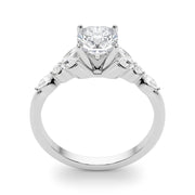 Devoted Engagement Ring Marquise Diamond Engagement Ring in 10K/14K gold and platinum with certified lab-grown or natural diamonds