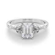 Devoted Engagement Ring Marquise Diamond Engagement Ring in 10K/14K gold and platinum with certified lab-grown or natural diamonds