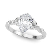 Devoted Engagement Ring Marquise Diamond Engagement Ring in 10K/14K gold and platinum with certified lab-grown or natural diamonds