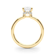 Couture Hidden Halo Ec Center Emerald Diamond Engagement Ring â€” 10K/14K Gold & Platinum