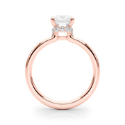 Couture Hidden Halo Ec Center Emerald Diamond Engagement Ring â€” 10K/14K Gold & Platinum