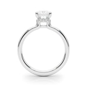 Couture Hidden Halo Ec Center Emerald Diamond Engagement Ring â€” 10K/14K Gold & Platinum