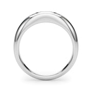 Artisan Solitaire Ov Bezel Set Oval Diamond Engagement Ring â€” 10K/14K Gold & Platinum