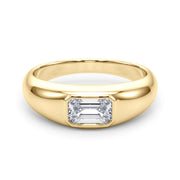 Bespoke Pave Emerald Diamond Engagement Ring â€” 10K/14K Gold & Platinum