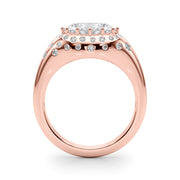 Timeless Center Oval Diamond Engagement Ring â€” 10K/14K Gold & Platinum
