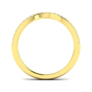 Wishbone Engagement Ring in 10K/14K gold and platinum with certified lab-grown or natural diamonds