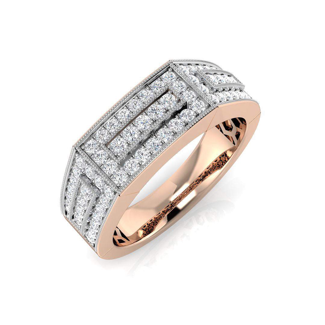 Men's Diamond Ring UK in 10K/14K gold and platinum with certified lab-grown or natural diamonds
