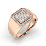 Men’s Lab Grown Diamond Ring UK in 10K/14K gold and platinum with certified lab-grown or natural diamonds
