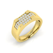 Men’s Lab Grown Diamond Ring UK in 10K/14K gold and platinum with certified lab-grown or natural diamonds