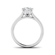 Pear Shape Natural & Lab Grown Diamond Solitaire Ring in 10K/14K gold and platinum with certified lab-grown or natural diamonds