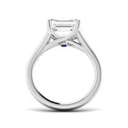 Radiant Cut Diamond Engagement Ring in 10K/14K gold and platinum with certified lab-grown or natural diamonds