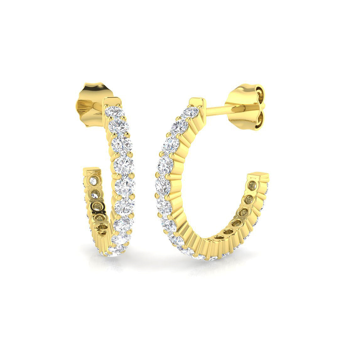 0.50 in 10K/14K gold and platinum with certified lab-grown or natural diamonds