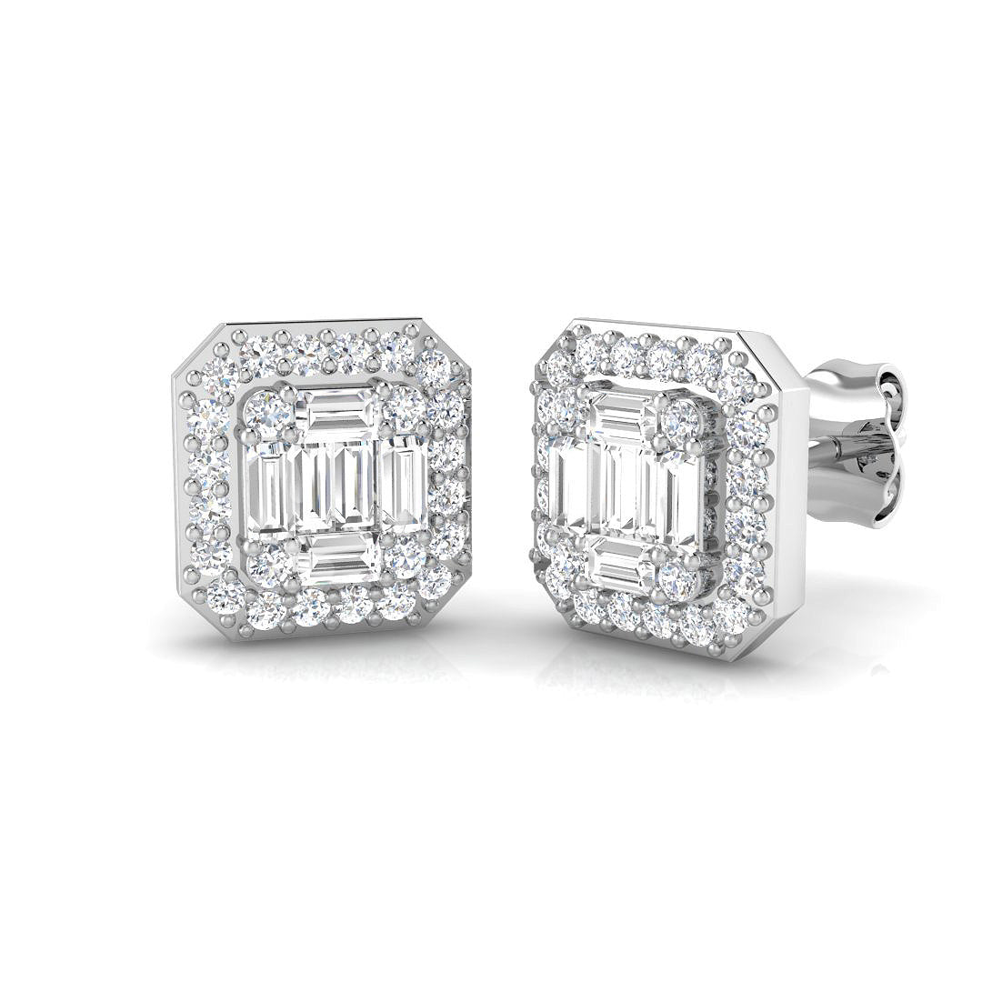Kept Forever Diamond Earring 0.5 ct Platinum, , , Yellow & in 10K/14K gold and platinum with certified lab-grown or natural diamonds