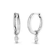 Lurry Gold Diamond Drop & Trilogy Earrings - 0.25ct to 0.33ct Luxury in 10K/14K gold and platinum with certified lab-grown or natural diamonds
