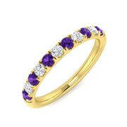 Diamond Emerald Ring in 10K/14K gold and platinum with certified lab-grown or natural diamonds