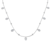 Diamond Necklace 0.5ct Platinum in 10K/14K gold and platinum with certified lab-grown or natural diamonds