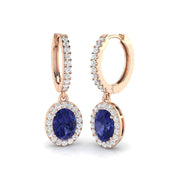 Selected with Thought Diamond Earring 3 ct Platinum, , , Yellow & in 10K/14K gold and platinum with certified lab-grown or natural diamonds