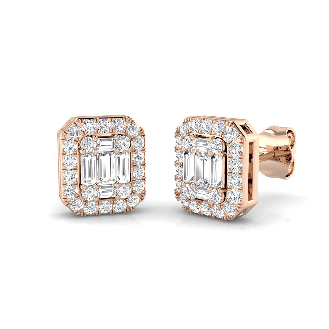 Bought with Joy Diamond Earring 0.5 ct Platinum, , , Yellow & in 10K/14K gold and platinum with certified lab-grown or natural diamonds