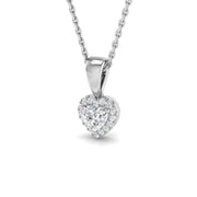 Viola Sapphire Pendant 0.25ct to 0.75ct Gold (Without Chain ) in 10K/14K gold and platinum with certified lab-grown or natural diamonds