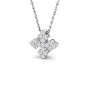 Biffy Diamond Pendant 0.2ct Fancy Gold (Without Chain ) in 10K/14K gold and platinum with certified lab-grown or natural diamonds