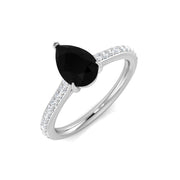 Diamond Wallingford Engagement Ring in 10K/14K gold and platinum with certified lab-grown or natural diamonds