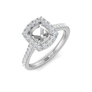Diamond Kebkibgtob Ring in 10K/14K gold and platinum with certified lab-grown or natural diamonds