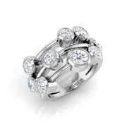 Diamond Kebkibgtob Ring in 10K/14K gold and platinum with certified lab-grown or natural diamonds