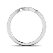 Wishbone Engagement Ring in 10K/14K gold and platinum with certified lab-grown or natural diamonds