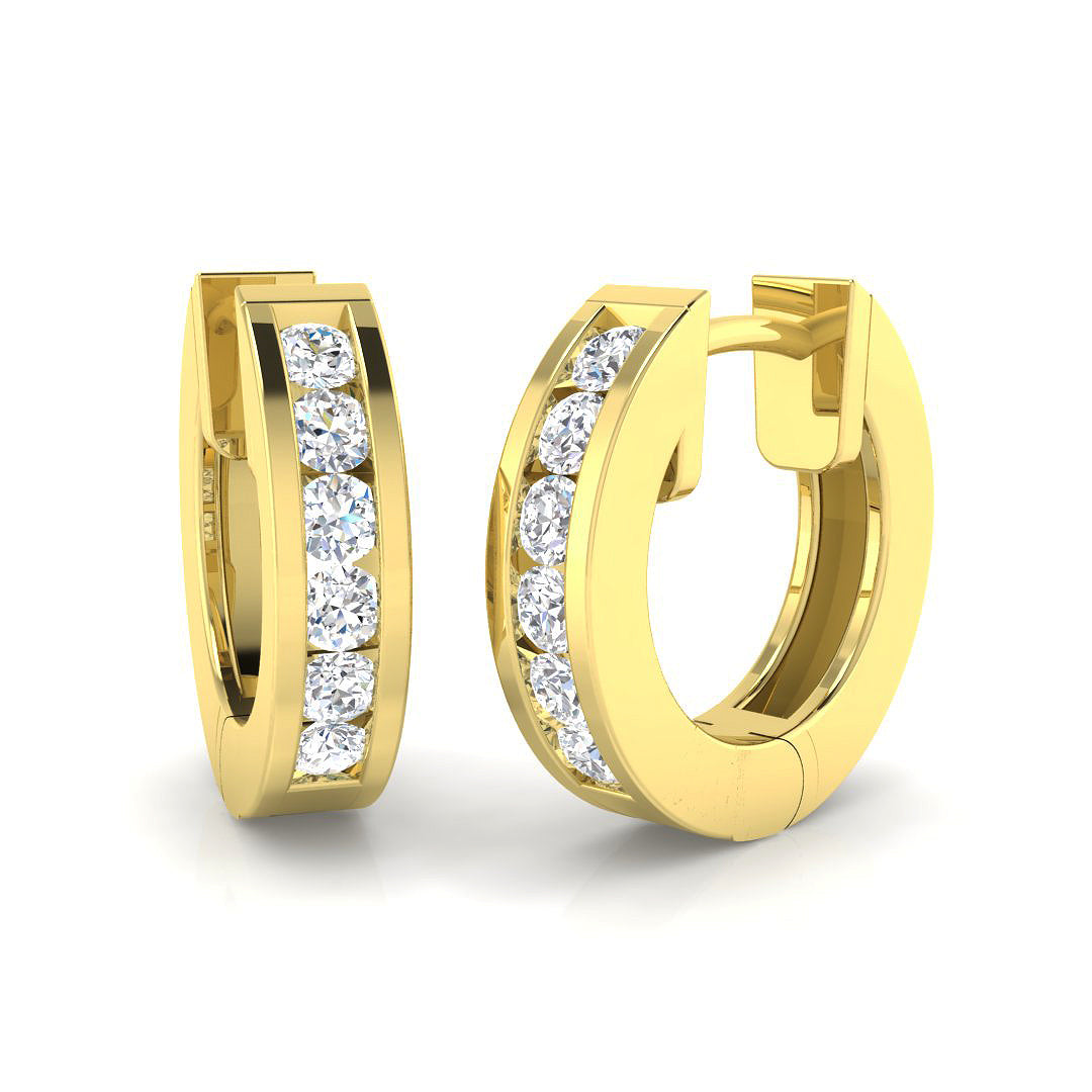 Season's Finest Diamond Earring 0.33 ct Platinum, , , Yellow & in 10K/14K gold and platinum with certified lab-grown or natural diamonds