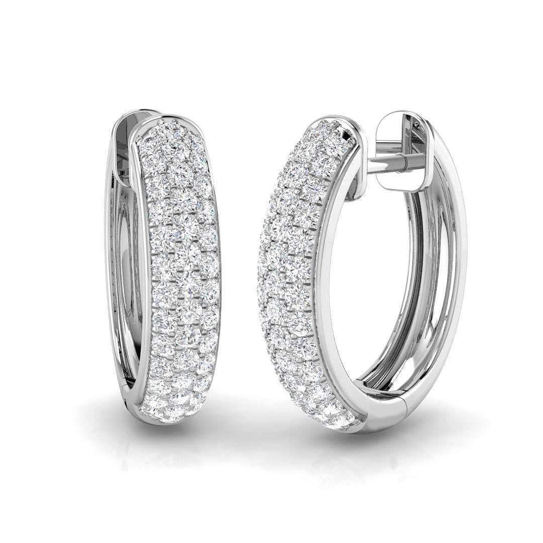 Winter Collection Diamond Earring 0.75 ct Platinum, , , Yellow & in 10K/14K gold and platinum with certified lab-grown or natural diamonds