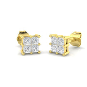 Festive Edition Diamond Earring 0.5 ct Platinum, , , Yellow & in 10K/14K gold and platinum with certified lab-grown or natural diamonds