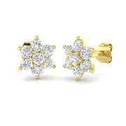 Valentine Special Diamond Earring 1 ct Platinum, , , Yellow & in 10K/14K gold and platinum with certified lab-grown or natural diamonds
