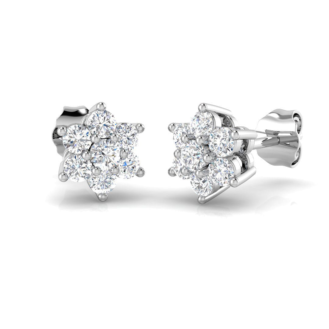 Anniversary Edition Diamond Earring 0.5 ct Platinum, , , Yellow & in 10K/14K gold and platinum with certified lab-grown or natural diamonds