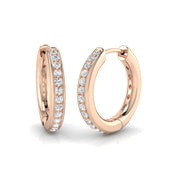 Luxury Jewellery Diamond Earring 0.15 ct Platinum, , , Yellow & in 10K/14K gold and platinum with certified lab-grown or natural diamonds