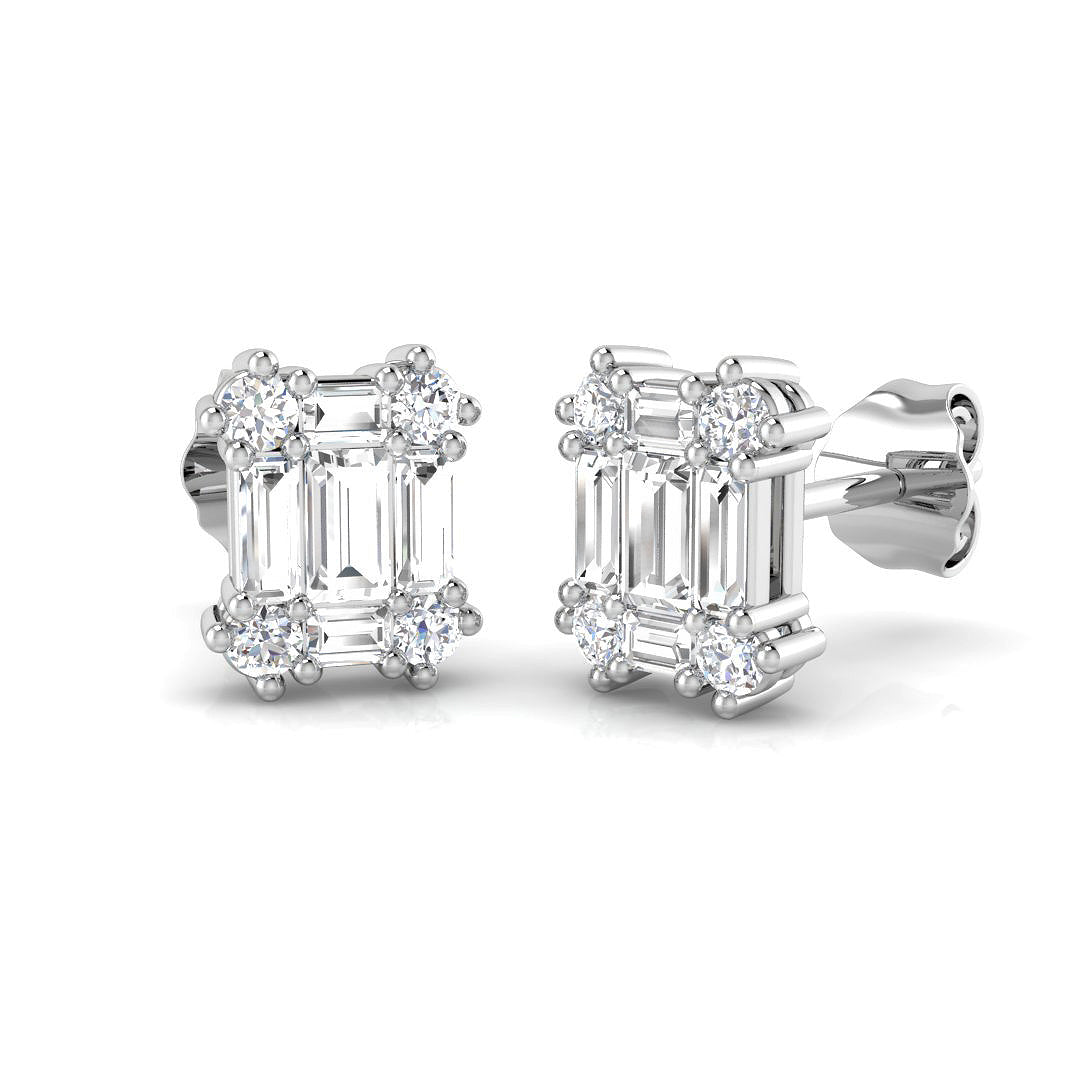 Premium Jewellery Diamond Earring 0.75 ct Platinum, , , Yellow & in 10K/14K gold and platinum with certified lab-grown or natural diamonds