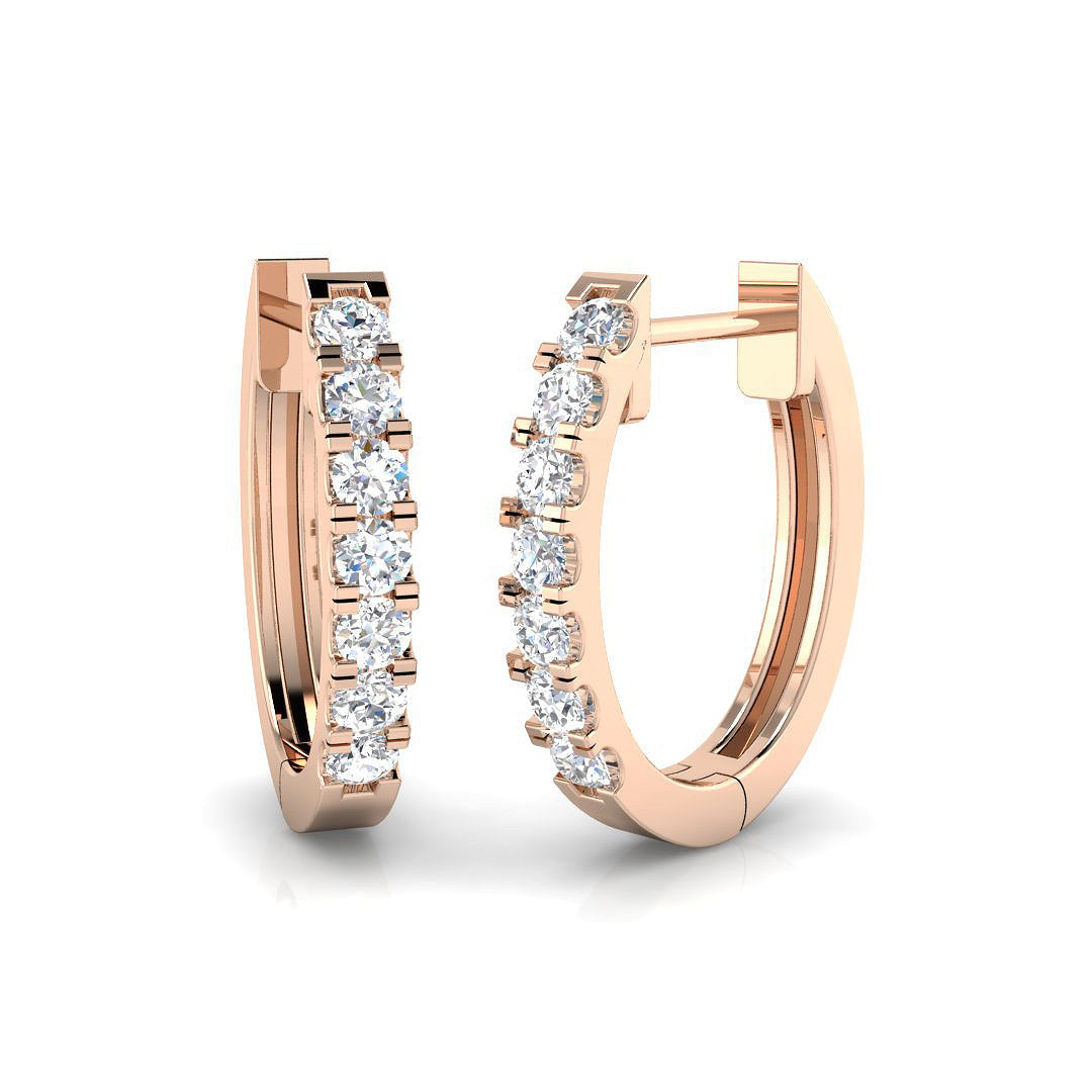 Designer Jewellery Diamond Earring 0.3 ct Platinum, , , Yellow & in 10K/14K gold and platinum with certified lab-grown or natural diamonds