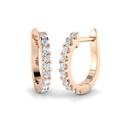 0.2 Ct in 10K/14K gold and platinum with certified lab-grown or natural diamonds