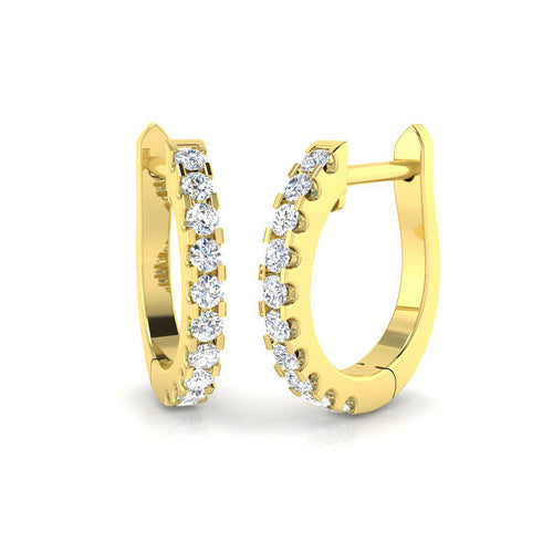 0.2 Ct in 10K/14K gold and platinum with certified lab-grown or natural diamonds