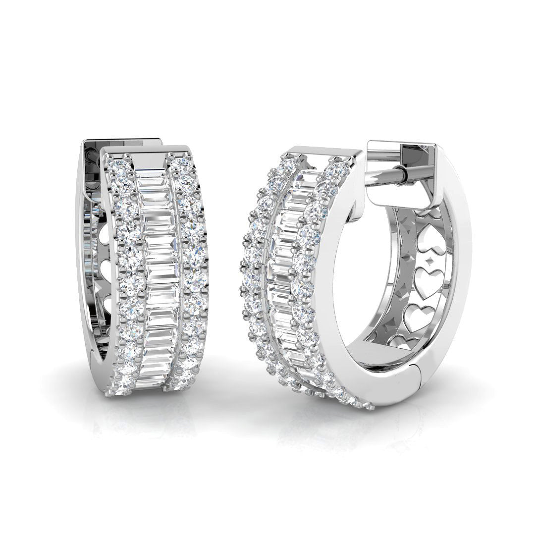 0.25 in 10K/14K gold and platinum with certified lab-grown or natural diamonds