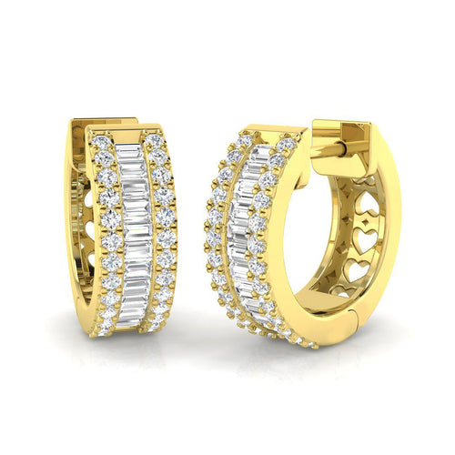 0.25 in 10K/14K gold and platinum with certified lab-grown or natural diamonds