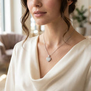 Diamond Heart Pendant in 10K/14K gold and platinum with certified lab-grown or natural diamonds