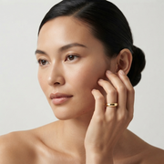 D Shape Plain Wedding Band for Women in 10K/14K gold and platinum with certified lab-grown or natural diamonds