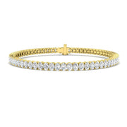 Oval Cut Lab Grown Diamond Tennis Bracelet in 10K/14K gold and platinum with certified lab-grown or natural diamonds